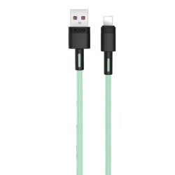 XO NB-Q166 ΚΑΛΩΔΙΟ ΦΟΡΤΙΣΗΣ 5A, LIGHTNING, ΠΡΑΣΙΝΟ