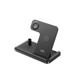 XO WX033 ΑΣΥΡΜΑΤΟΣ ΦΟΡΤΙΣΤΗΣ 4 ΣΕ 1, 15W, ΜΑΥΡΟΣ