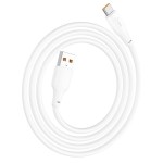 HOCO X93 ΚΑΛΩΔΙΟ ΦΟΡΤΙΣΗΣ ΚΑΙ ΔΕΔΟΜΕΝΩΝ FORCE, TYPE-C, 1m, 100W, ΛΕΥΚΟ