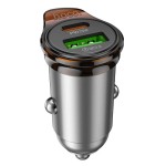 HOCO NZ16A ΦΟΡΤΙΣΤΗΣ ΑΥΤΟΚΙΝΗΤΟΥ, RIGOROUS PD25W ΚΑΙ QC3.0, 2 ΘΥΡΕΣ , ΓΚΡΙ HOCO NZ16A ΦΟΡΤΙΣΤΗΣ ΑΥΤΟΚΙΝΗΤΟΥ, RIGOROUS PD25W ΚΑΙ QC3.0, 2 ΘΥΡΕΣ , ΓΚΡΙ