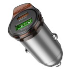 HOCO NZ16A ΦΟΡΤΙΣΤΗΣ ΑΥΤΟΚΙΝΗΤΟΥ, RIGOROUS PD25W ΚΑΙ QC3.0, 2 ΘΥΡΕΣ , ΓΚΡΙ HOCO NZ16A ΦΟΡΤΙΣΤΗΣ ΑΥΤΟΚΙΝΗΤΟΥ, RIGOROUS PD25W ΚΑΙ QC3.0, 2 ΘΥΡΕΣ , ΓΚΡΙ