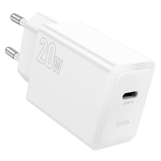 HOCO N68 NEUVO ΦΟΡΤΙΣΤΗΣ, 20W,  ΛΕΥΚΟ