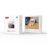 XO X36 PRO BLUETOOTH ΑΚΟΥΣΤΙΚΑ, TWS, ANC, TOUCHSCREEN, ΛΕΥΚΑ