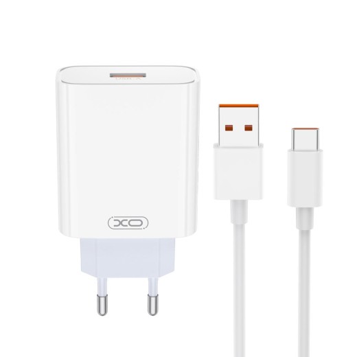 XO L164 ΦΟΡΤΙΣΤΗΣ 120W, ΜΕ ΚΑΛΩΔΙΟ TYPE-C, ΛΕΥΚΟΣ XO L164 ΦΟΡΤΙΣΤΗΣ 120W, ΜΕ ΚΑΛΩΔΙΟ TYPE-C, ΛΕΥΚΟΣ