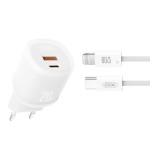 XO L144 ΦΟΡΤΙΣΤΗΣ 20W, 2 ΘΥΡΕΣ, ΜΕ ΚΑΛΩΔΙΟ LIGHTNING, ΛΕΥΚΟΣ XO L144 ΦΟΡΤΙΣΤΗΣ 20W, 2 ΘΥΡΕΣ, ΜΕ ΚΑΛΩΔΙΟ LIGHTNING, ΛΕΥΚΟΣ