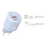 XO L144 ΦΟΡΤΙΣΤΗΣ 20W, 2 ΘΥΡΕΣ, ΜΕ ΚΑΛΩΔΙΟ LIGHTNING, ΜΠΛΕ XO L144 ΦΟΡΤΙΣΤΗΣ 20W, 2 ΘΥΡΕΣ, ΜΕ ΚΑΛΩΔΙΟ LIGHTNING, ΜΠΛΕ