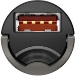 BASEUS TINY STAR MINI, ΦΟΡΤΙΣΤΗΣ ΑΥΤΟΚΙΝΗΤΟΥ ΓΡΗΓΟΡΗΣ ΦΟΡΤΙΣΗΣ, 1 ΘΥΡΑ, 30W, ΓΚΡΙ