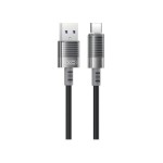 XO NB-Q282A ΚΑΛΩΔΙΟ ΣΙΛΙΚΟΝΗΣ TYPE-C 6A, ΜΑΥΡΟ