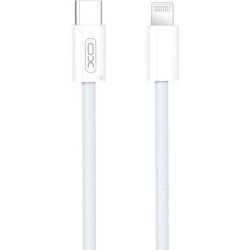 XO NB-Q260C, ΚΑΛΩΔΙΟ ΦΟΡΤΙΣΗΣ, TYPE-C ΣΕ LIGHTNING, 27W, 3M, ΛΕΥΚΟ