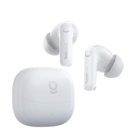 BASEUS BASS BP1 PRO, ΑΣΥΡΜΑΤΑ ΑΚΟΥΣΤΙΚΑ, TWS, IN EAR, ΛΕΥΚΑ