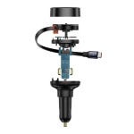 BASEUS ENJOYMENT PRO, ΦΟΡΤΙΣΤΗΣ ΑΥΤΟΚΙΝΗΤΟΥ, ΠΤΥΣΣΟΜΕΝΟ ΚΑΛΩΔΙΟ TYPE-C, ΜΑΥΡΟ BASEUS ENJOYMENT PRO, ΦΟΡΤΙΣΤΗΣ ΑΥΤΟΚΙΝΗΤΟΥ, ΠΤΥΣΣΟΜΕΝΟ ΚΑΛΩΔΙΟ TYPE-C, ΜΑΥΡΟ