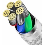 BASEUS DYNAMIC SERIES, ΚΑΛΩΔΙΟ ΓΡΗΓΟΡΗΣ ΦΟΡΤΙΣΗΣ, TYPE-C ΣΕ LIGHTNING, 20W, 1m, ΛΕΥΚΟ