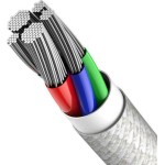 BASEUS HIGH DENSITY, ΚΑΛΩΔΙΟ ΓΡΗΓΟΡΗΣ ΦΟΡΤΙΣΗΣ, TYPE-C ΣΕ LIGHTNING, 20W, 2m, ΛΕΥΚΟ