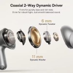 BASEUS BOWIE MP1, ΑΣΥΡΜΑΤΑ ΑΚΟΥΣΤΙΚΑ, TWS, ANC, ΜΑΥΡΑ