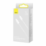 BASEUS DYNAMIC BRAIDED, ΚΑΛΩΔΙΟ ΓΡΗΓΟΡΗΣ ΦΟΡΤΙΣΗΣ, TYPE-C ΣΕ LIGHTNING, 20W, 2m, ΛΕΥΚΟ BASEUS DYNAMIC BRAIDED, ΚΑΛΩΔΙΟ ΓΡΗΓΟΡΗΣ ΦΟΡΤΙΣΗΣ, TYPE-C ΣΕ LIGHTNING, 20W, 2m, ΛΕΥΚΟ