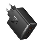 BASEUS CUBE PRO, ΦΟΡΤΙΣΤΗΣ ΓΡΗΓΟΡΗΣ ΦΟΡΤΙΣΗΣ, 3 ΘΥΡΕΣ, 65W, ΜΑΥΡΟ