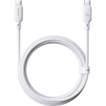 BASEUS SILKY SERIES, ΚΑΛΩΔΙΟ ΓΡΗΓΟΡΗΣ ΦΟΡΤΙΣΗΣ, TYPE-C ΣΕ TYPE-C, 100W, 2m, ΛΕΥΚΟ